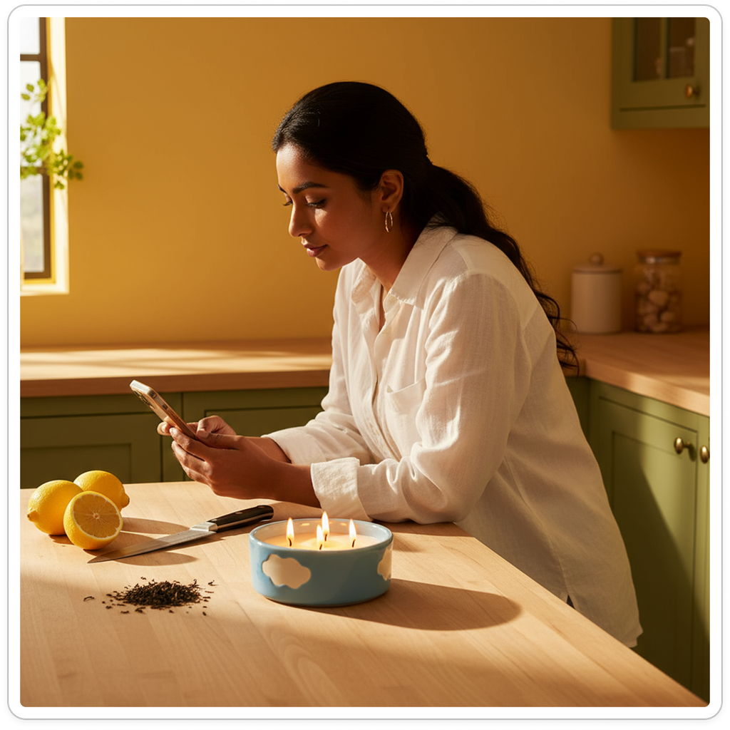 Rain check on responsibilities - 4 wick candle