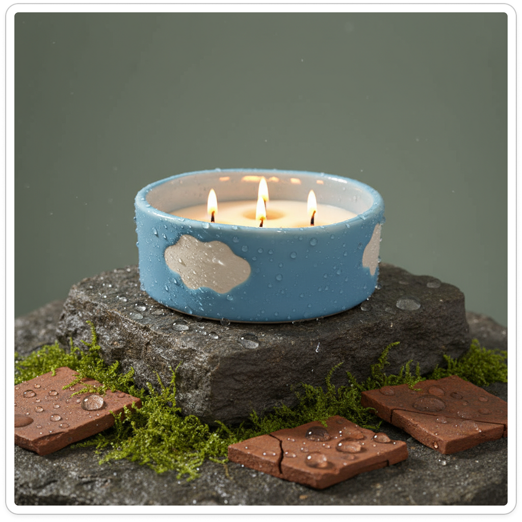 Rain check on responsibilities - 4 wick candle